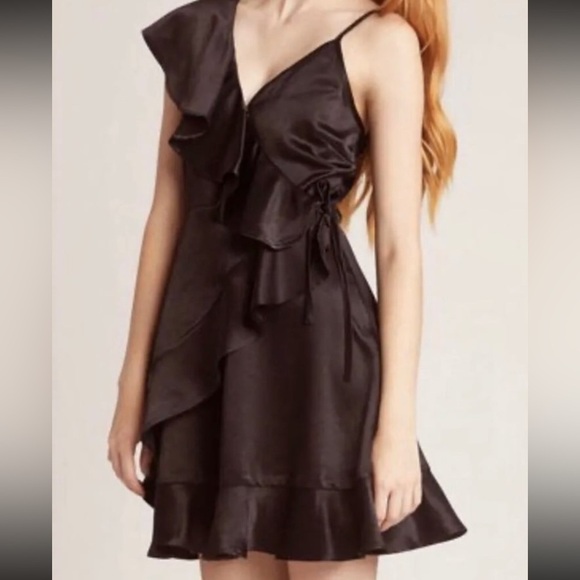 NWT Jack by BB Dakota Limelight Ruffle Dress - Picture 3 of 8